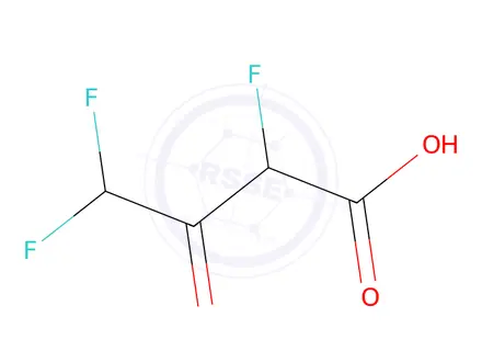 Chemical structure of Acetoacetic acid, 2,4,4-trifluoro-(8CI)