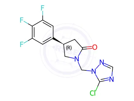 Chemical structure of Plosaracetam