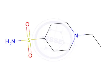 Chemical structure of 1-Ethylpiperidine-4-sulfonamide