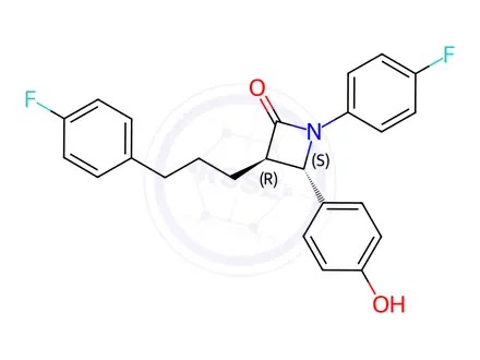 Chemical structure of 3-Dehydroxy Ezetimibe