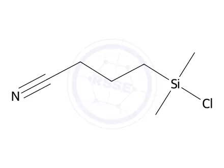 Chemical structure of (3-Cyanopropyl)dimethylchlorosilane