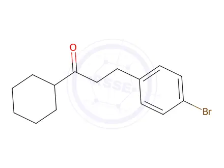 Chemical structure of 2-(4-Bromophenyl)ethyl cyclohexyl ketone