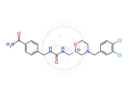 Chemical structure of GW 766994