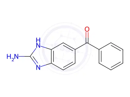 Chemical structure of Mebendazole-amino