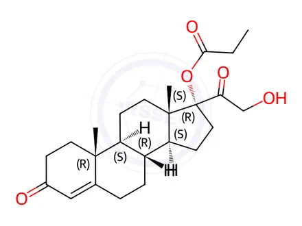 Chemical structure of Clascoterone