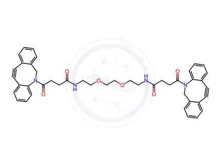Chemical structure of DBCO-PEG2-DBCO