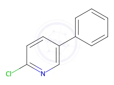 Chemical structure of 2-Chloro-5-phenylpyridine
