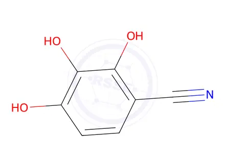 Chemical structure of 2,3,4-TRIHYDROXYBENZONITRILE