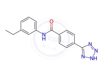 Chemical structure of Andolast Impurity 46