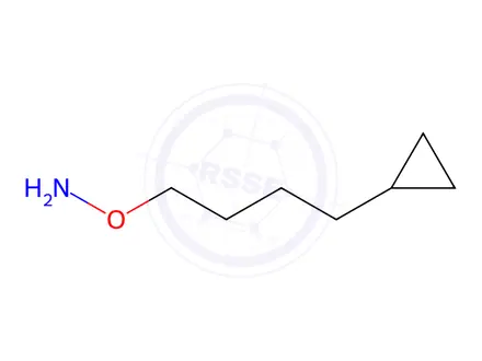 Chemical structure of O-(4-cyclopropylbutyl)hydroxylamine
