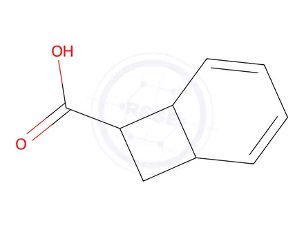 Chemical structure of Bicyclo[4.2.0]octa-2,4-diene-7-carboxylic acid (9CI)