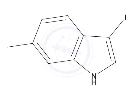 Chemical structure of 3-Iodo-6-methyl-1H-indole