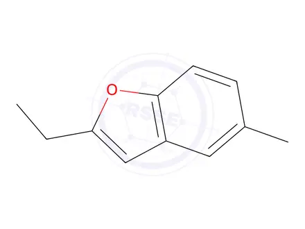 Chemical structure of 2-Ethyl-5-methylbenzofuran