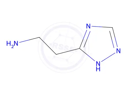 Chemical structure of 2-(1H-1,2,4-triazol-5-yl)ethan-1-amine