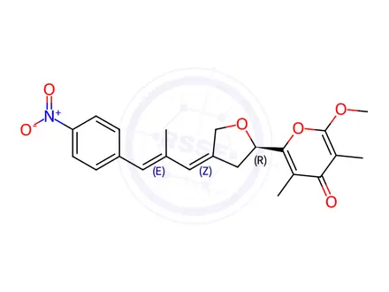 Chemical structure of Mycolutein