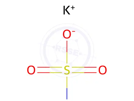 Chemical structure of Potassium bis(2-hydroxyethyl)sulfamate