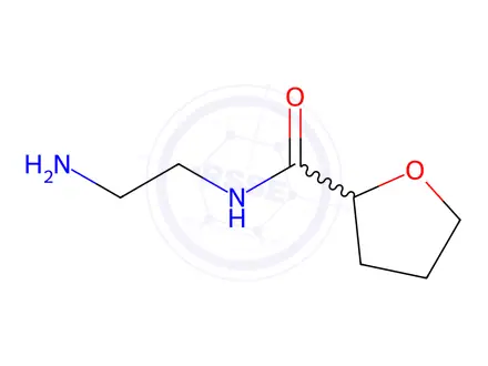 Chemical structure of N-(2-aminoethyl)tetrahydrofuran-2-carboxamide