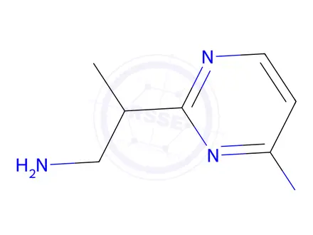 Chemical structure of 2-(1-Aminopropan-2-yl)pyrimidin-4-amine
