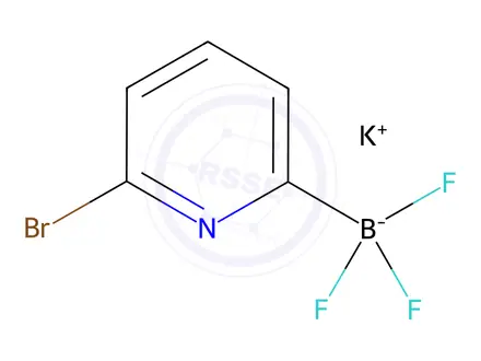 Chemical structure of Potassium (6-bromopyridin-2-yl)trifluoroborate