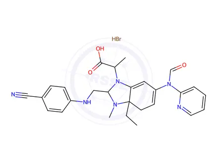 Chemical structure of Dabigatran Impurity 3 Hydrobromide