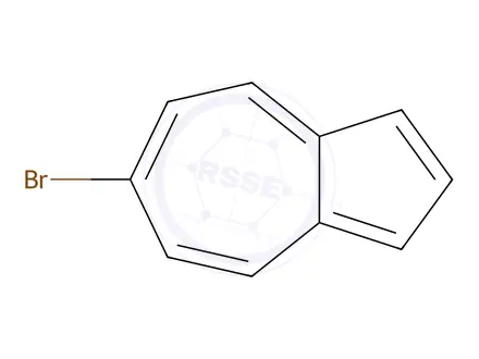 Chemical structure of 6-bromoazulene