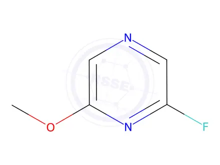 Chemical structure of 2-Fluoro-6-methoxypyrazine