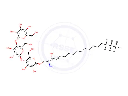 Chemical structure of GB3-d7- - - -