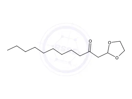 Chemical structure of 1-(1,3-Dioxolan-2-yl)-undecan-2-one