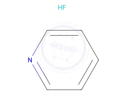 Chemical structure of pyridinium poly(hydrogen fluoride) complex