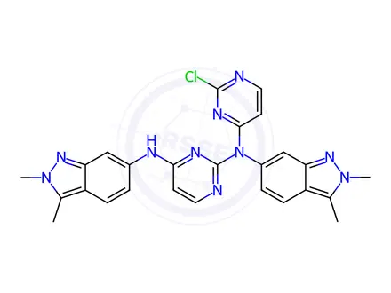 Chemical structure of Pazopanib Related Compound 2