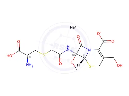 Chemical structure of Cefminox Impurity 5