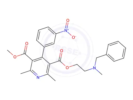 Chemical structure of Nicardipine EP Impurity A