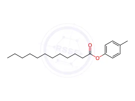 Chemical structure of (4-methylphenyl) dodecanoate