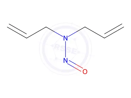 Chemical structure of N,N-diallylnitrous amide