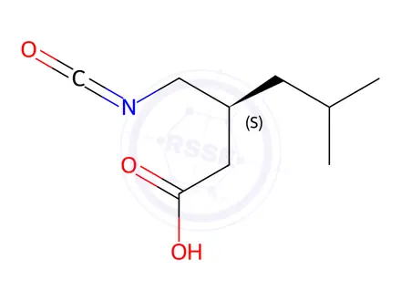 Chemical structure of Pregabalin Impurity 307