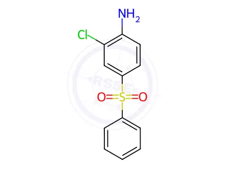 Chemical structure of Dapsone Impurity 23