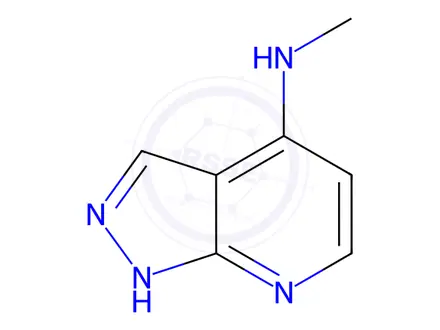 Chemical structure of N-Methyl-1H-pyrazolo[3,4-b]pyridin-4-amine