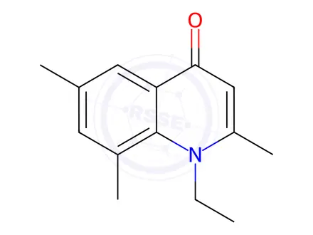 Chemical structure of 1-Ethyl-2,6,8-trimethylquinolin-4(1H)-one