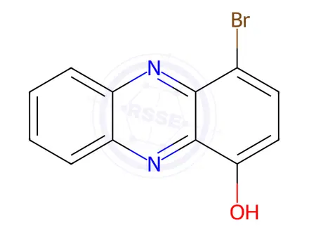 Chemical structure of 4-Bromophenazin-1-ol
