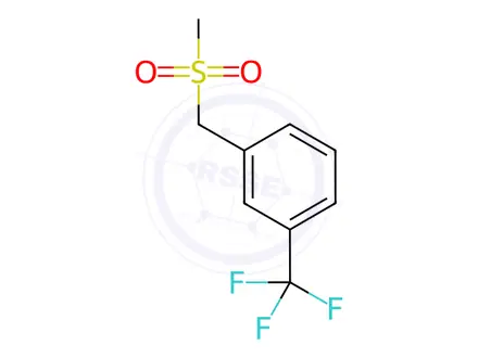 Chemical structure of 1-((Methylsulfonyl)methyl)-3-(trifluoromethyl)benzene