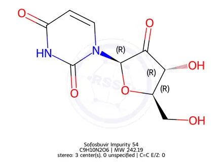 Chemical structure of Sofosbuvir Impurity 199