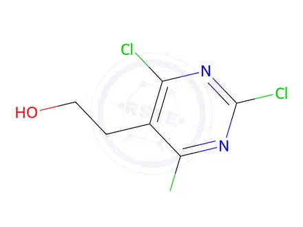 Chemical structure of 2-(2,4,6-Trichloropyrimidin-5-yl)ethanol