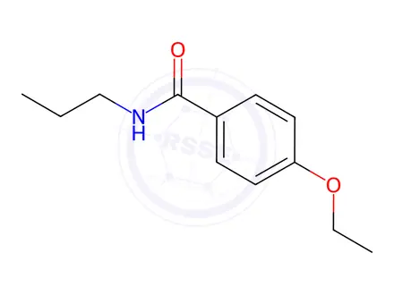 Chemical structure of Benzamide, 4-ethoxy-N-propyl-(9CI)