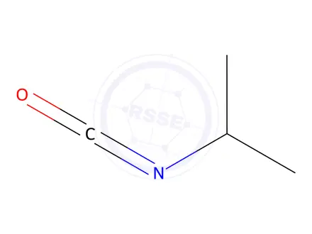 Chemical structure of Isopropyl isocyanate