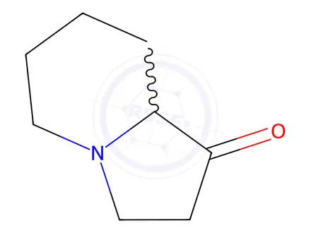 Chemical structure of Hexahydroindolizin-1(5H)-one