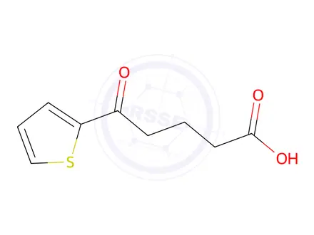 Chemical structure of 5-Oxo-5-(thiophen-2-yl)pentanoic Acid
