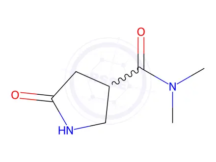 Chemical structure of n,n-Dimethyl-5-oxopyrrolidine-3-carboxamide