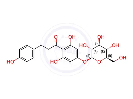Chemical structure of Trilobatin