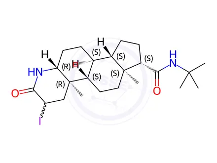 Chemical structure of Finasteride Impurity 68