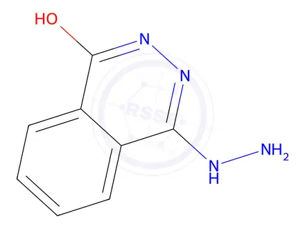 Chemical structure of 4-Hydrazinylphthalazin-1(2H)-one